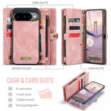 CaseMe Google Pixel 10/Pixel 10 Pro Kotelo 008 Series Irrotettava Kuori Pinkki