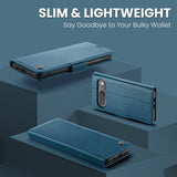 CaseMe Google Pixel 9/9 Pro/Pixel 10/10 Pro -kotelo 023-sarja sininen