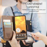 CaseMe Google Pixel 9/9 Pro/Pixel 10/10 Pro Kotelo 023 Series Ruskea