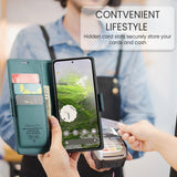 CaseMe Google Pixel 9/9 Pro/Pixel 10/10 Pro -kotelo 023 Series Vihreä