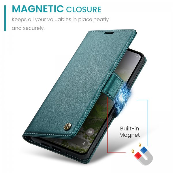 CaseMe Google Pixel 9/9 Pro/Pixel 10/10 Pro -kotelo 023 Series Vihreä