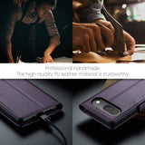 CaseMe Google Pixel 9/9 Pro/Pixel 10/10 Pro -kotelo, 023 Series, violetti