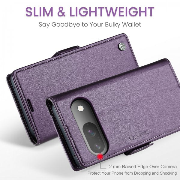 CaseMe Google Pixel 9/9 Pro/Pixel 10/10 Pro -kotelo, 023 Series, violetti