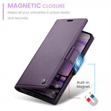 CaseMe Google Pixel 9/9 Pro/Pixel 10/10 Pro -kotelo, 023 Series, violetti