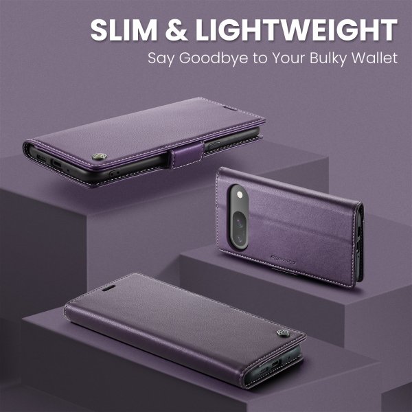 CaseMe Google Pixel 9/9 Pro/Pixel 10/10 Pro -kotelo, 023 Series, violetti