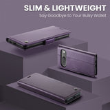 CaseMe Google Pixel 9/9 Pro/Pixel 10/10 Pro -kotelo, 023 Series, violetti