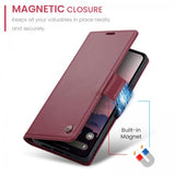 CaseMe Google Pixel 9/9 Pro/Pixel 10/10 Pro Kotelo 023 Series Punainen