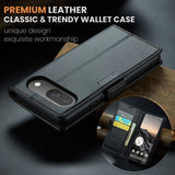 CaseMe Google Pixel 9/9 Pro/Pixel 10/10 Pro -suojakuori 023 Series, musta