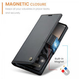 CaseMe Google Pixel 9/9 Pro/Pixel 10/10 Pro -suojakuori 023 Series, musta