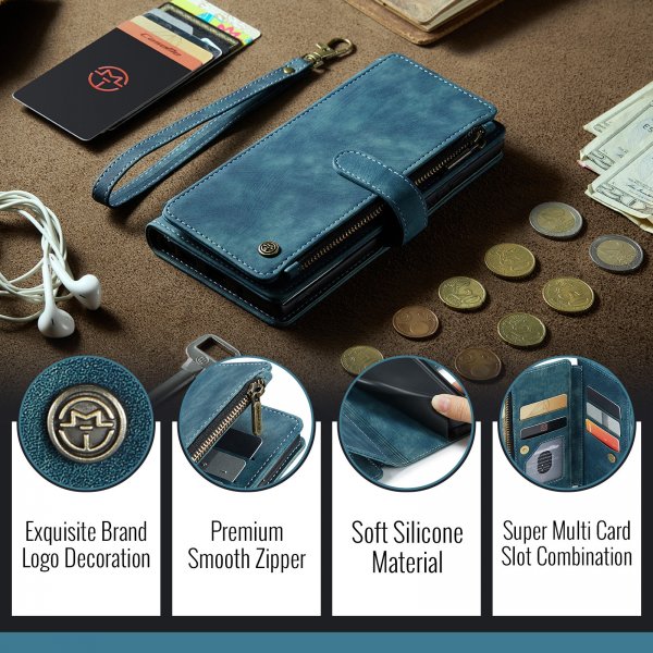 CaseMe Google Pixel 9/9 Pro/Pixel 10/10 Pro Kotelo C30 Series Sininen