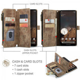 CaseMe Google Pixel 9/9 Pro/Pixel 10/10 Pro -kotelo, C30-sarja, ruskea