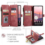 CaseMe Google Pixel 9/9 Pro/Pixel 10/10 Pro -kotelo C30-sarja Punainen