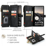 CaseMe Google Pixel 9/9 Pro/Pixel 10/10 Pro Kotelo C30 Series Musta