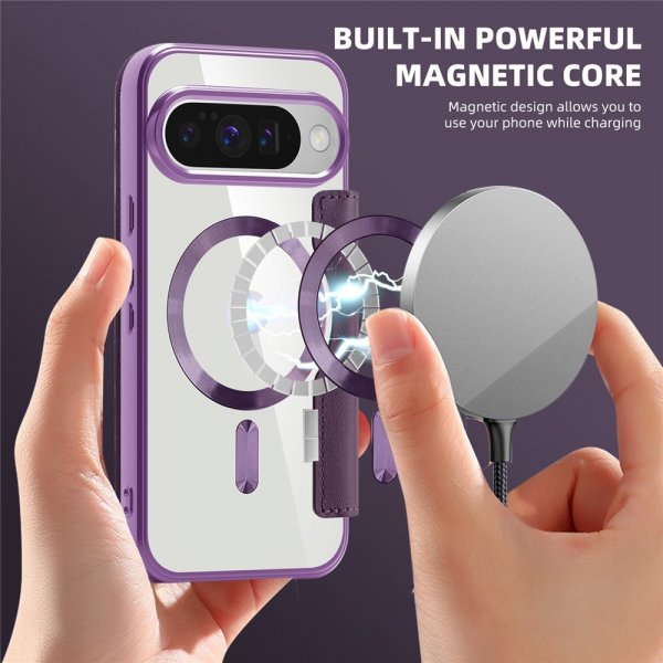 Google Pixel 10/Pixel 10 Pro Kotelo MagSafe Violetti