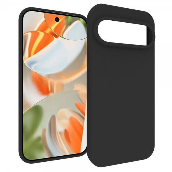 Nordic Covers Google Pixel 10/Pixel 10 Pro Suojakuori Feather Series Raven Black