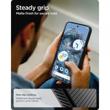 Spigen Google Pixel 10/Pixel 10 Pro Suojakuori Liquid Air MagFit Matte Black