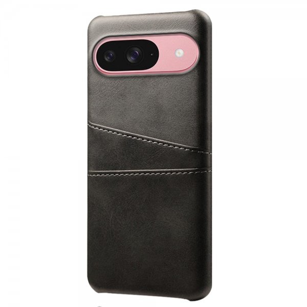Google Pixel 10/Pixel 10 Pro Suojakuori kahdella korttipaikalla, musta