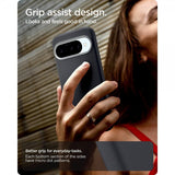 Spigen Google Pixel 10/Pixel 10 Pro -suojakuori Nano Pop MagFit Black Sesame