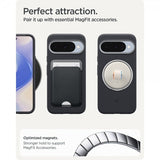 Spigen Google Pixel 10/Pixel 10 Pro -suojakuori Nano Pop MagFit Black Sesame
