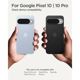 Spigen Google Pixel 10/Pixel 10 Pro Suojakuori Parallax MagFit Matte Black