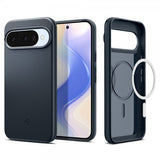 Spigen Google Pixel 10/Pixel 10 Pro Suojakuori Thin Fit MagFit Metal Slate