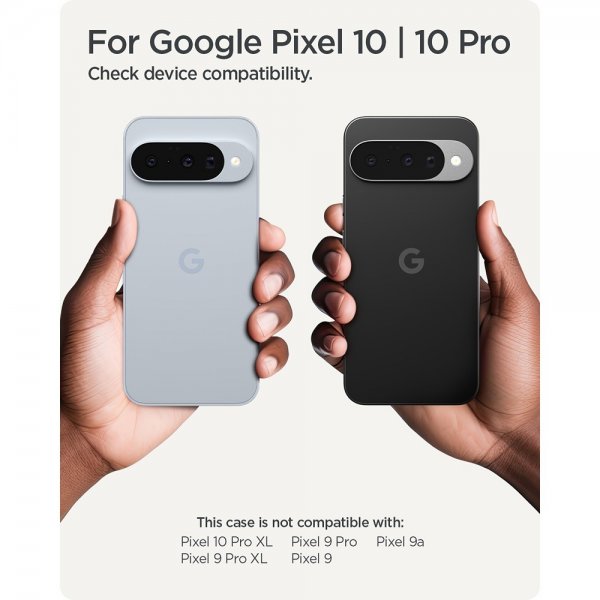 Spigen Google Pixel 10/Pixel 10 Pro -kuori Thin Fit MagFit Sage Green