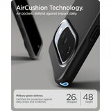 Spigen Google Pixel 10/Pixel 10 Pro Suojakuori Thin Fit MagFit Musta