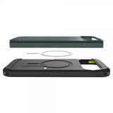 Spigen Google Pixel 10/Pixel 10 Pro Suojakuori Tough Armor MagFit Abyss Green