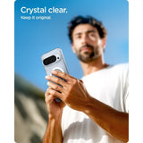 Spigen Google Pixel 10/Pixel 10 Pro Suojakuori Ultra Hybrid MagFit Clear White