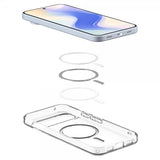 Spigen Google Pixel 10/Pixel 10 Pro Suojakuori Ultra Hybrid MagFit Clear White