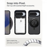 Spigen Google Pixel 10/Pixel 10 Pro Suojakuori Ultra Hybrid MagFit Frost Black