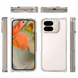 Nordic Covers Google Pixel 10 Pro Fold -suojakuori, Feather Series, läpinäkyvä