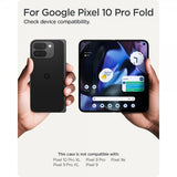 Spigen Google Pixel 10 Pro Fold -suojakuori Slim Armor Pro MagFit, musta