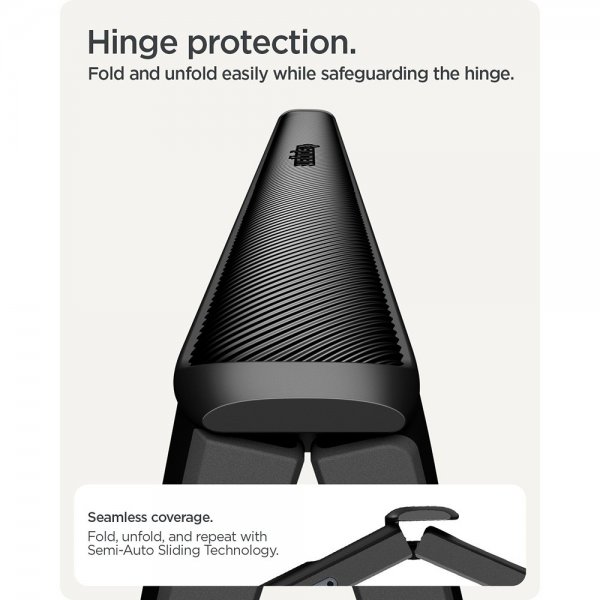 Spigen Google Pixel 10 Pro Fold -suojakuori Slim Armor Pro MagFit, musta