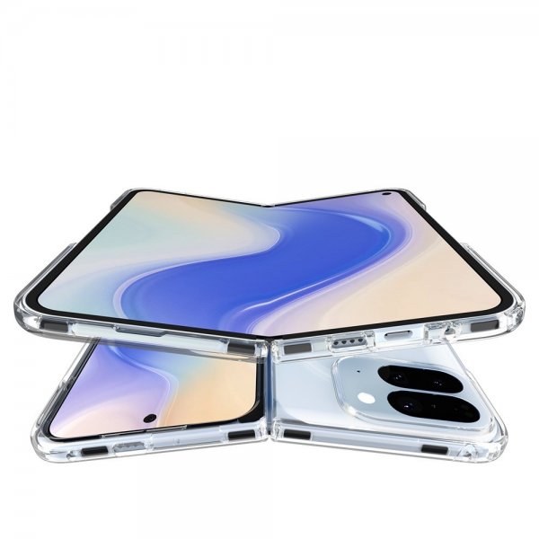 Spigen Google Pixel 10 Pro Fold Kotelo Ultra Hybrid MagFit Clear White
