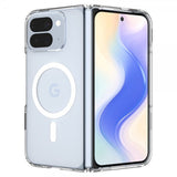 Spigen Google Pixel 10 Pro Fold Kotelo Ultra Hybrid MagFit Clear White