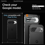 Spigen Google Pixel 10 Pro Kameransuoja Lasikalvo.tR EZ Fit Optik 2-pack
