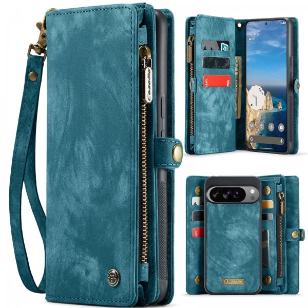 CaseMe Google Pixel 10 Pro XL -kotelo 008 Series irrotettava kuori, sininen