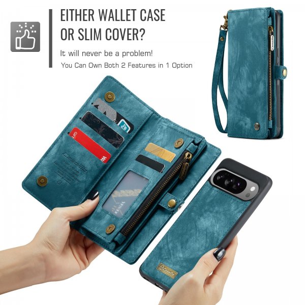 CaseMe Google Pixel 10 Pro XL -kotelo 008 Series irrotettava kuori, sininen