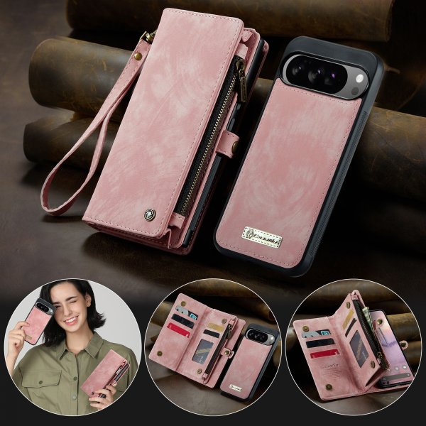 CaseMe Google Pixel 10 Pro XL -kotelo 008 Series Irrotettava kuori, vaaleanpunainen