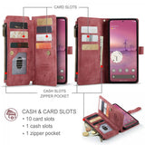 CaseMe Google Pixel 10 Pro XL -suojakuori, C30-sarja, punainen