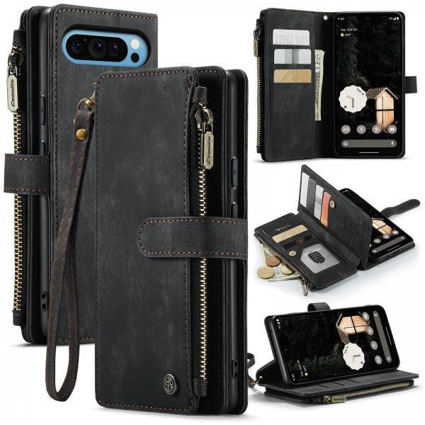 CaseMe Google Pixel 10 Pro XL Kotelo C30 Series Musta