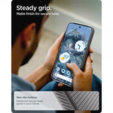 Spigen Google Pixel 10 Pro XL Suojakuori Liquid Air MagFit Marble Gray