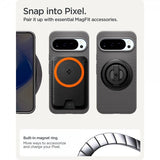 Spigen Google Pixel 10 Pro XL Suojakuori Liquid Air MagFit Marble Gray