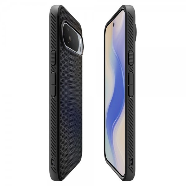 Spigen Google Pixel 10 Pro XL -kuori Liquid Air MagFit Matte Black