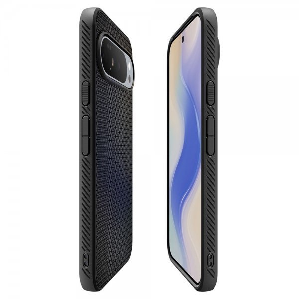 Spigen Google Pixel 10 Pro XL Suojakuori Liquid Air Mattamusta