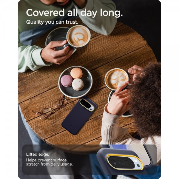 Spigen Google Pixel 10 Pro XL kuori Nano Pop MagFit Blueberry Navy