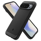 Spigen Google Pixel 10 Pro XL kuori Rugged Armor MagFit Matte Black