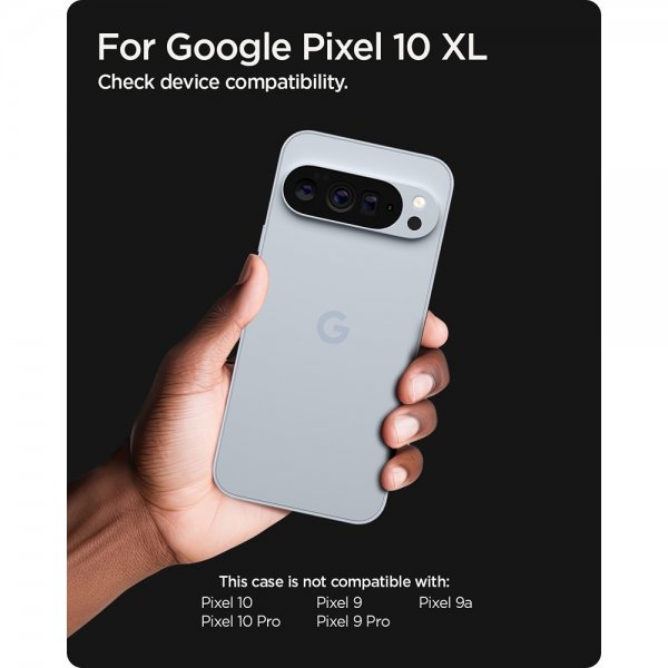 Spigen Google Pixel 10 Pro XL kuori Rugged Armor MagFit Matte Black