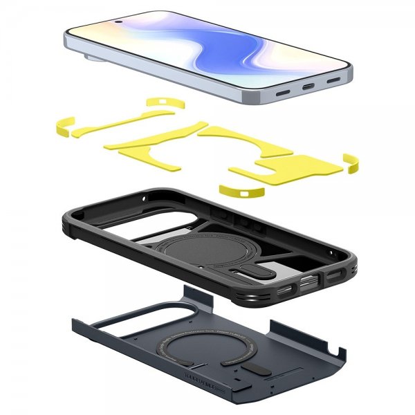 Spigen Google Pixel 10 Pro XL Suojakuori Tough Armor MagFit Metal Slate